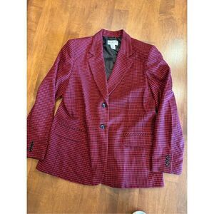 Woman’s Pendleton 100% virgin wool blazer jacket